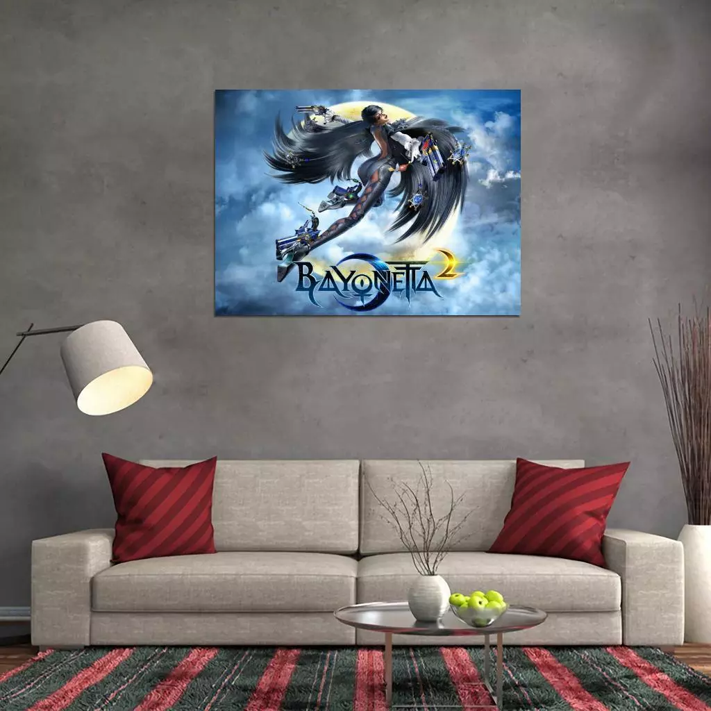 Bayonetta 2 (No background) Poster for Sale by cridraw