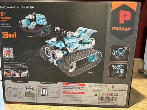 Prepop REMOTE CONTROL ROBOT Building Kit STEM Project APP/RC mechanical master - Picture 2 of 7