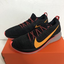 nike zoom fly flyknit black flash crimson