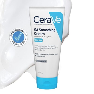 CeraVe SA Smoothing Cream For Dry, Rough, Bumpy Skin 6 Fl oz/177ml