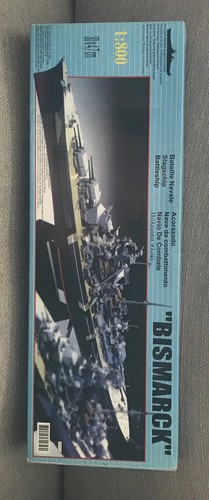 Aoshima 1/700 Wasserleitung Serie Bismarck Schlachtschiff Modellbausatz WL.B101-800 Plus. - Bild 13 von 23