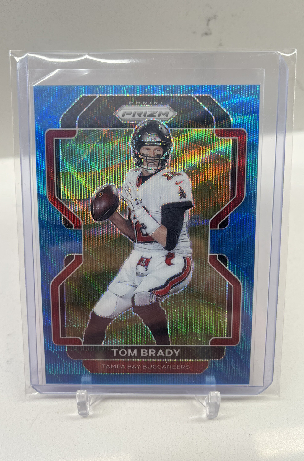 2021 Tom Brady /199 Panini Prizm BLUE WAVE Prizm SP Tampa Bay Buccaneers #d Bucs
