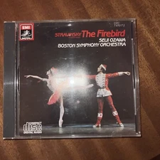 EMI CD 1984 JAPAN Stravinsky The Firebird Ozawa Boston symphony