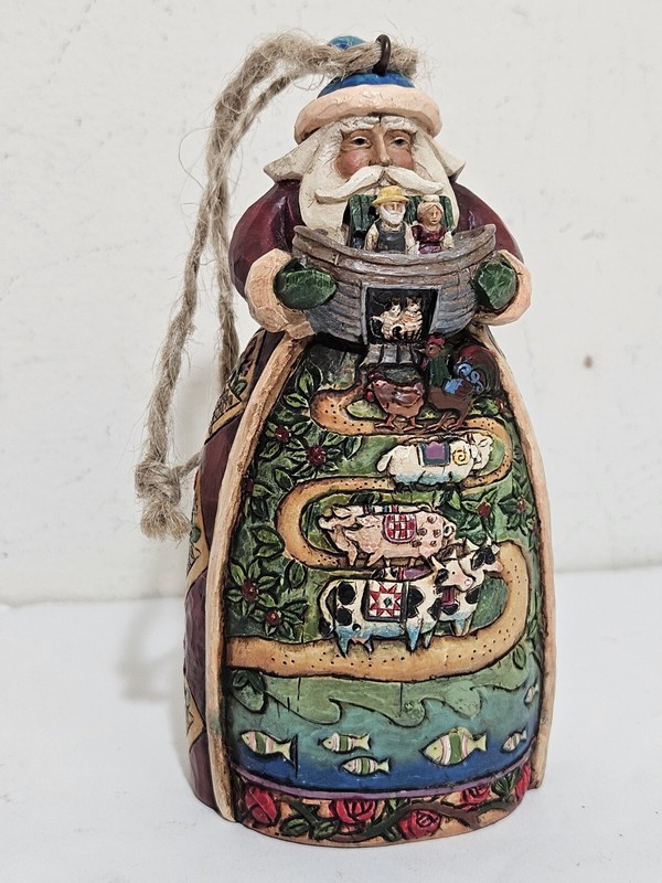 Jim Shore 2007 Santa Two by Two Noah's Ark Ornament 4007947