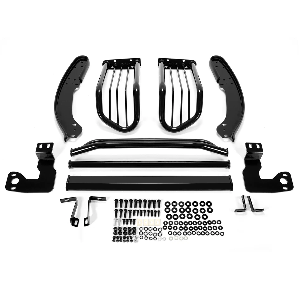 Protector de cepillo de parachoques de rejilla delantera para Dodge Dakota 97-2004 negro protector de faros Foto 4 de 4