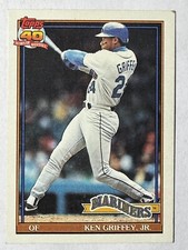 Ken Griffey Jr - 1991 Topps #790 