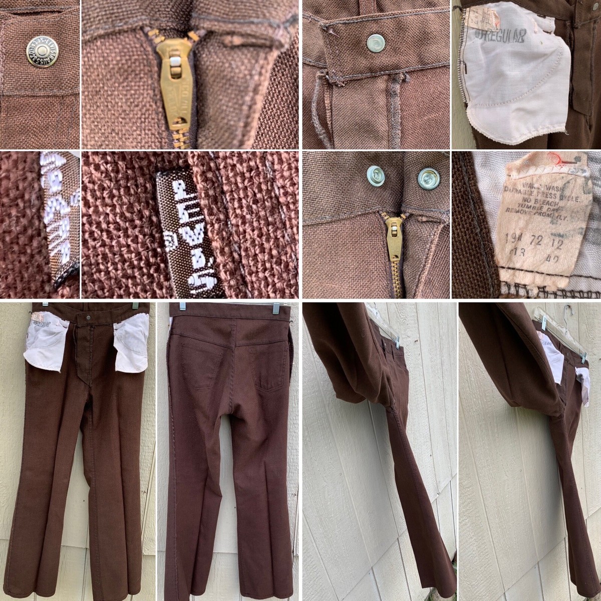 vintage LEVI'S big E pants Scovill Gardlok zipper 28 1/2 vintage LEVI'S big E pants Scovill Gardlok zipper 28 1/2