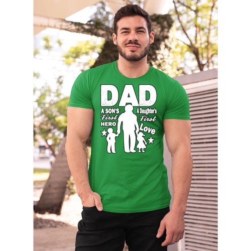 Sons First Hero Hombre Camiseta Hija Primer Amor Día del Padre 2025 Regalo Camiseta - Imagen 7 de 22