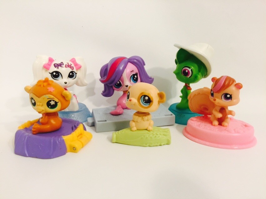 6 littlest pet shop McDonald's Happy Meal Toys LPS53 HB2 eBay