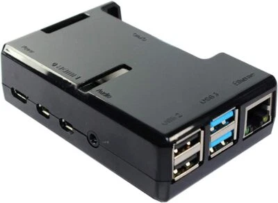 Best Selling Black Case for Raspberry Pi 4 Model B Black Case by SB Components