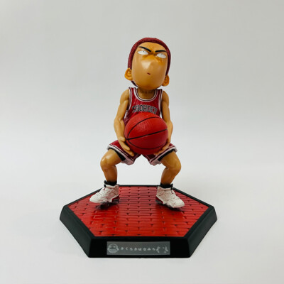 ENFILY Slam Dunk Anime Figurine d'action - Modèle de collection - Jouet en PVC - Ornements de bureau (Sakuragi Hanamichi, Makasha