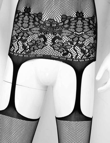 Herren Sexy Dessous Netzstrumpfhose Strumpfhose Ganzkörperstrumpf Transparent Bodysuit - Bild 68 von 127