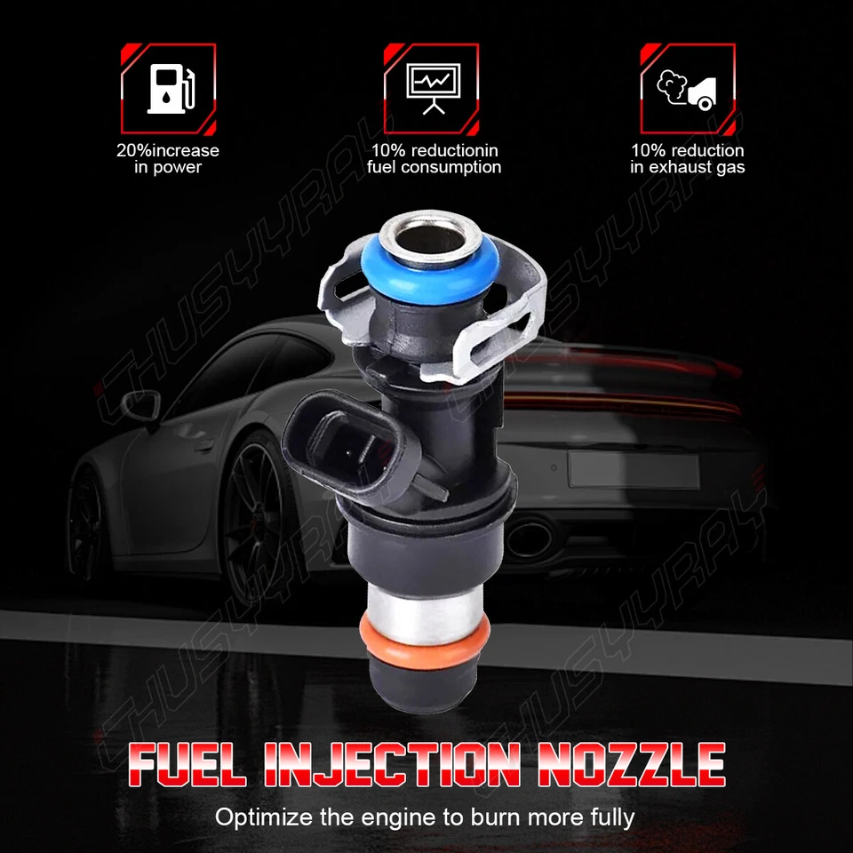Inyector de combustible nuevo 8 piezas para 2001 02 03 2004 2005 2006 GMC Yukon 4,8 L 5,3 L 6,0 L Foto 4 de 4