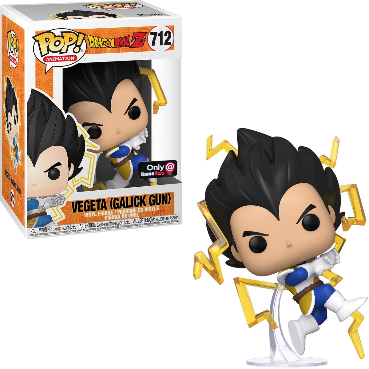 Dragonball Vegeta (Galick Gun) Only Gamestop 712 - Funko Pop