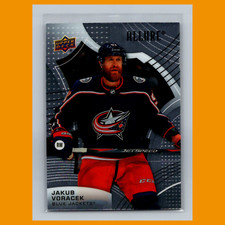 Jakub Voracek #95 2021 Upper Deck Allure Columbus Blue Jackets Hockey Card NHL