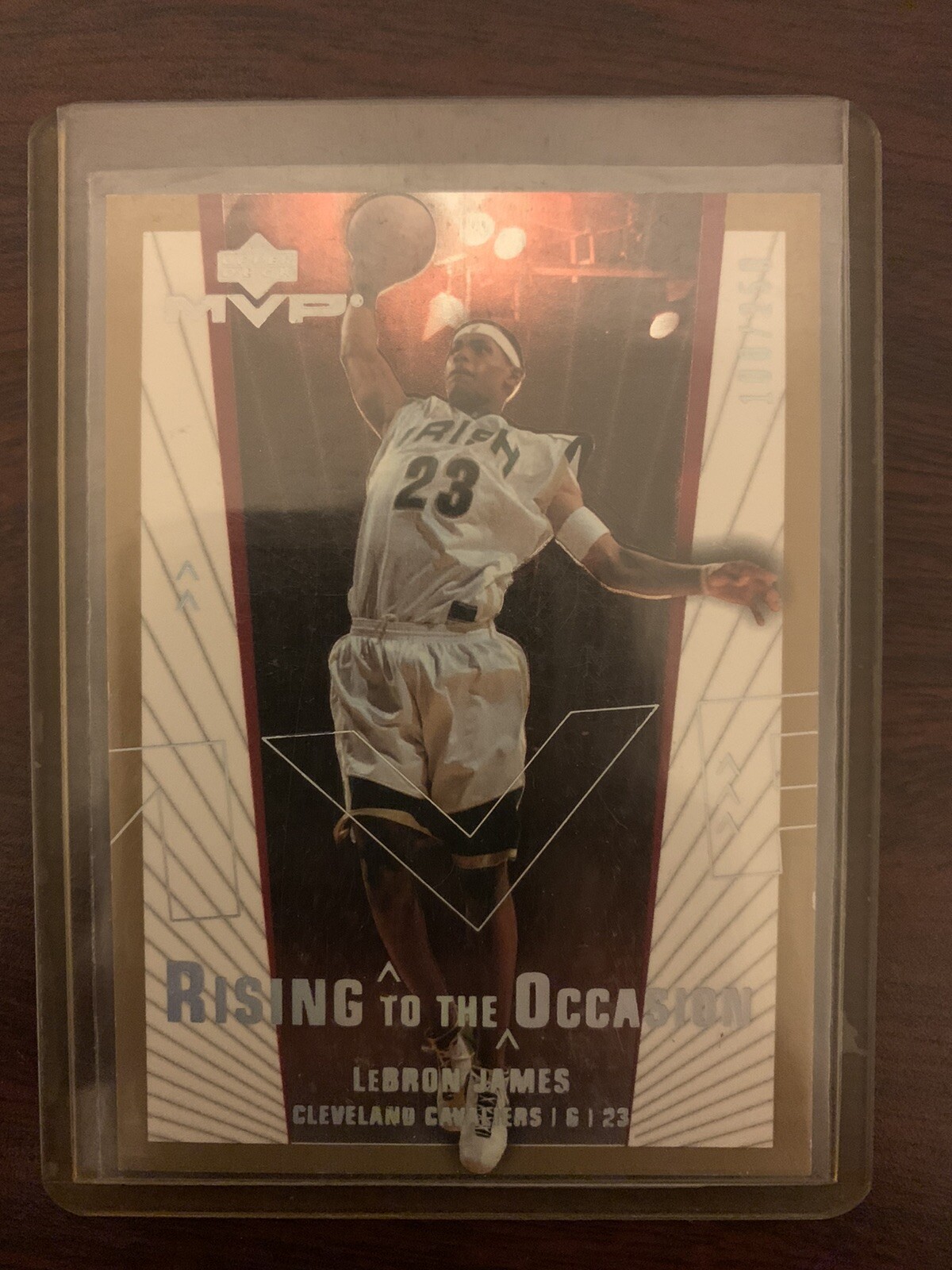 2003-04 Upper Deck MVP Rising to The Occasion Gold #RO2 LeBron James 108 of 250