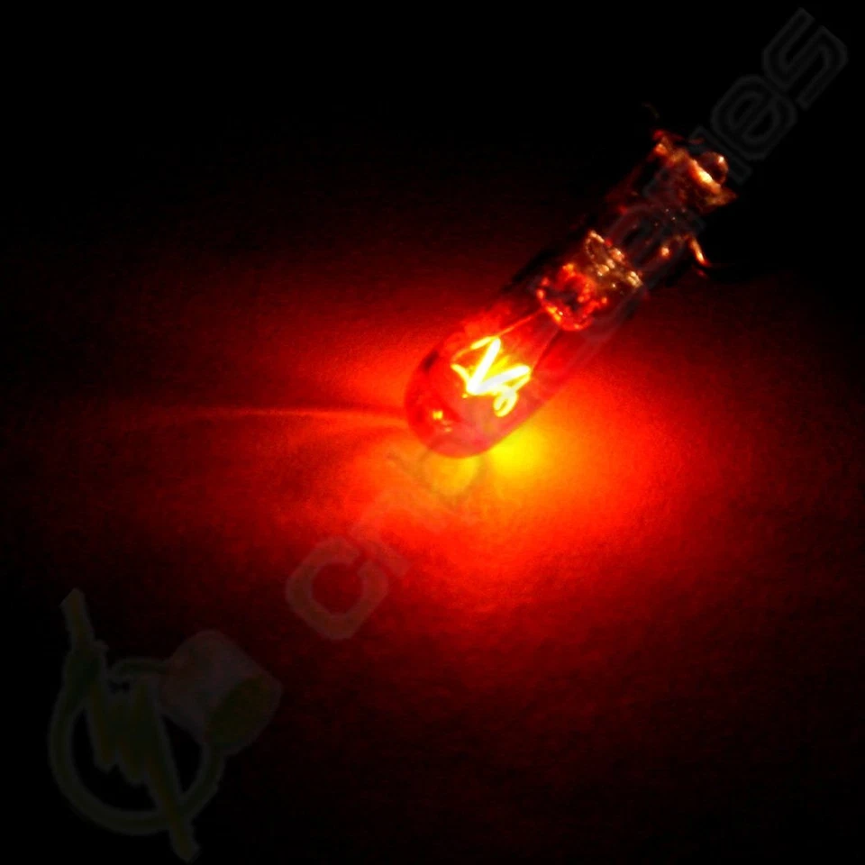 10X T5 Yellow Dashboard Cluster Gauge Light Halogen Mini-Wedge Bulb 70 73 74 85 - Image 3 of 4