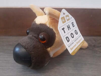 THE DOG Artlist Collection German Shepard 6'' Plush Bean Bag Animal Toy Plush