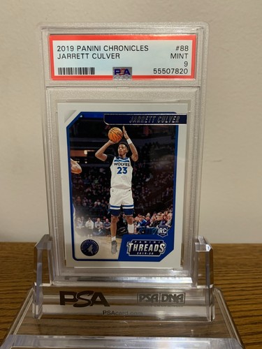 2019 Panini Chronicles Jarrett Culver Rc #88 PSA 9 MINT - Picture 12 of 12