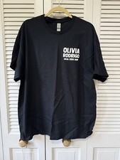 Olivia Rodrigo GUTS World Tour Crew T-Shirt Size XL Detroit, MI