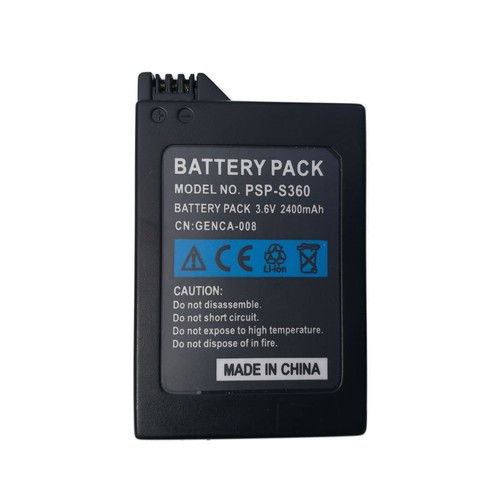 2x Batteria + Caricabatterie per Sony PSP-S110 Slim Playstation PSP-3000 3001 3002 3004 - Foto 7 di 8