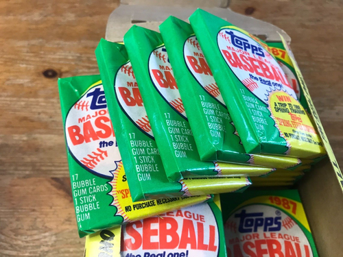 1987 Topps Baseball Box 36 Wax Packs Unopened 15 Cards Each Pack Vintage - Picture 5 of 5