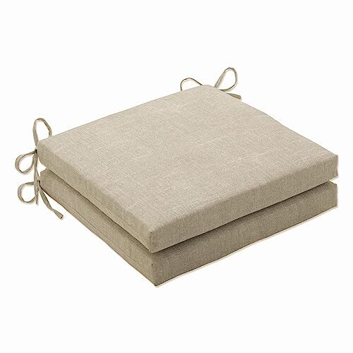 Tory Solid Indoor/Outdoor Patio Seat Cushions Plush Fiber Fill, Weather