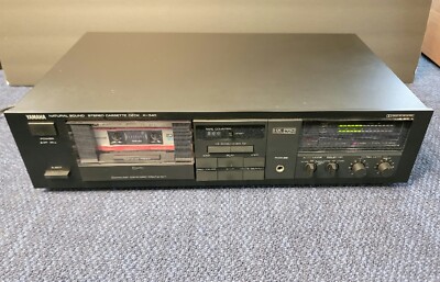 Yamaha K 340 Stereo Cassette Tape Deck Vintage Audio Sounds Great yamaha-k-340-stereo-cassette-tape-deck-vintage-audio-sounds-great