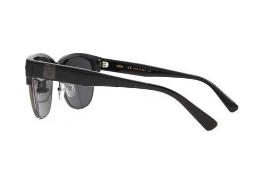 Gafas de sol MCM unisex cuadradas MCM604S 016 brillantes oscuras Gunmetal 55 mm ¡NUEVAS! - Imagen 3 de 5