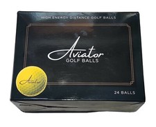 Brand New Golf Balls, Aviator High Energy Distance Golf Balls 24 Pack - NEW