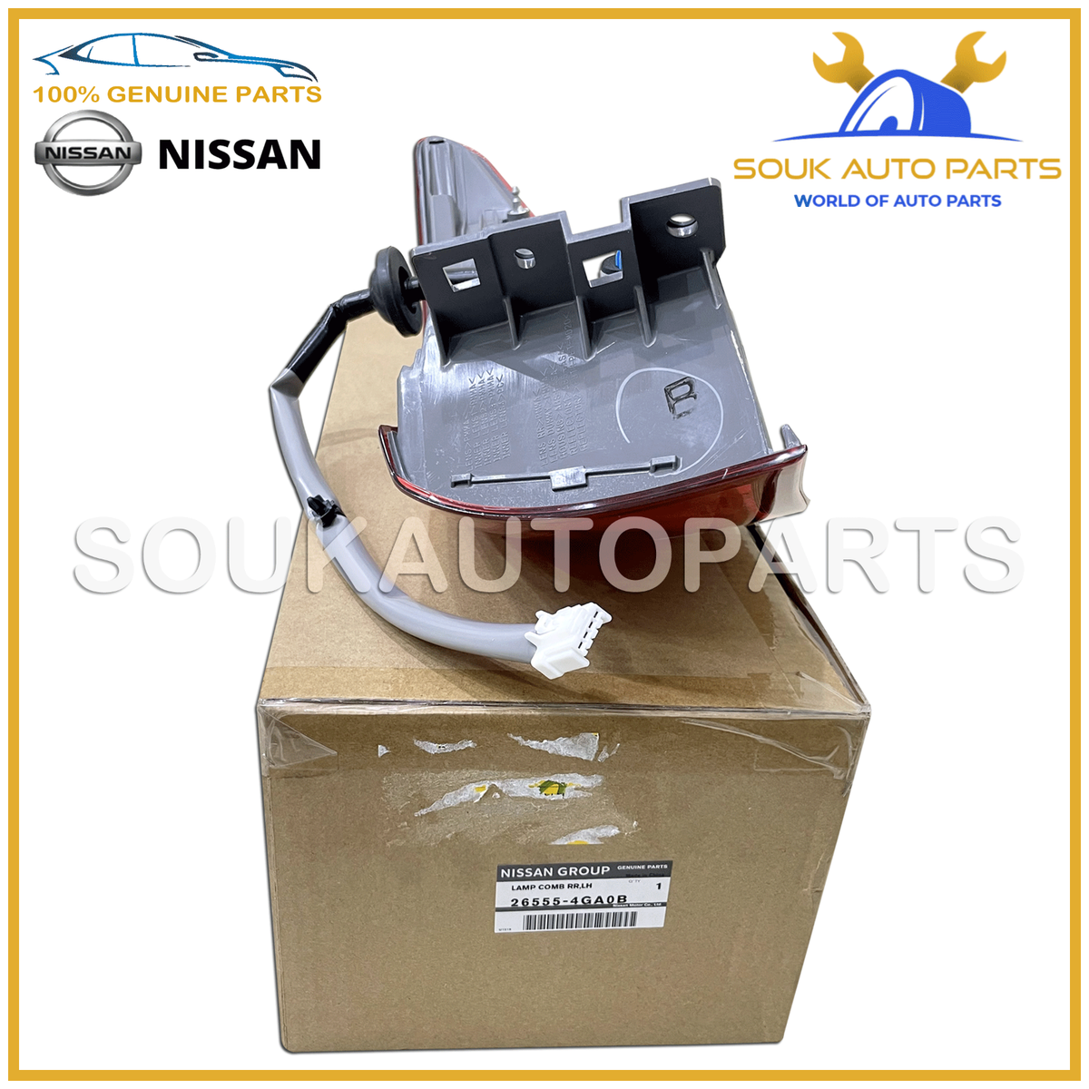 26555-4GA0B Genuine Nissan LAMP COMB RR, LH 265554GA0B | eBay