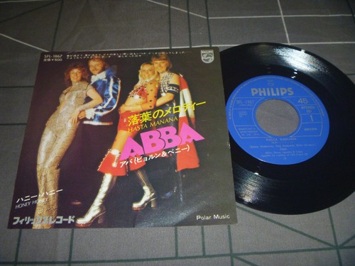 ABBA – Hasta Manana Original 1974 Japan release 7" vinyl rare Philips label - Picture 4 of 8