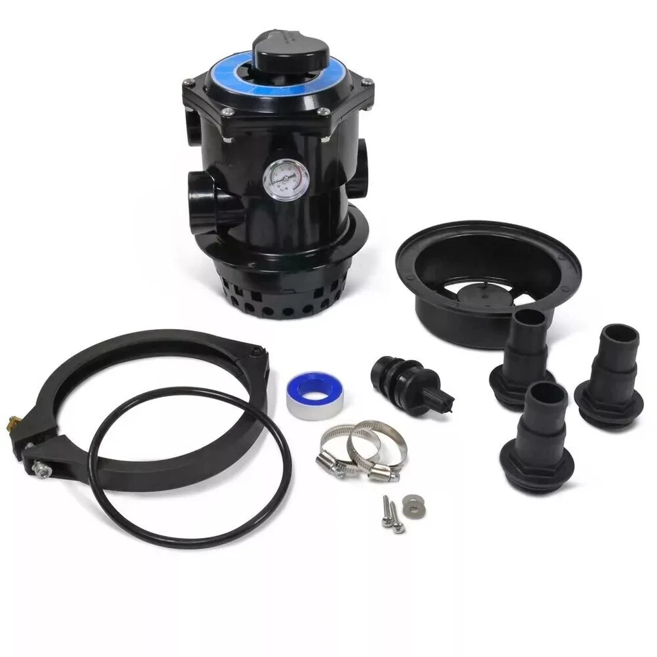 1 1/2'' 6-Wege Top-Mount-Ventil von OKU für Sandfilter Poolfilter Mehrwegeventil - Bild 2 von 4