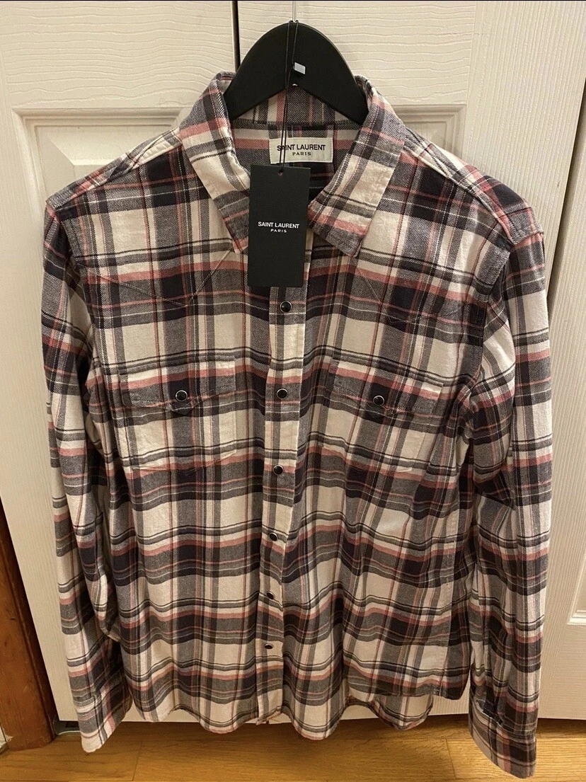 Saint top laurent flannel