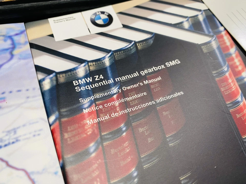 2003 BMW Z4 владельцев ручной купе родстер + SMG Supp + NAVI BK неиспользованный SRVCE (новый - Изображение 4 из 4