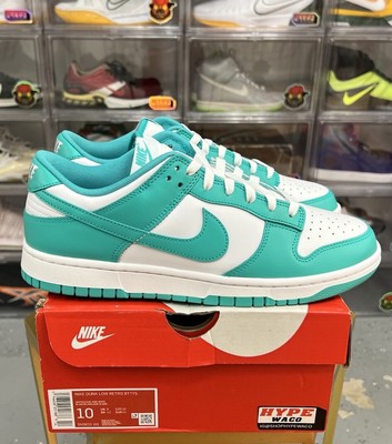 Nike Dunk Low Retro BTTYS Clear Jade White Men's 10 Brand New DV0833-101