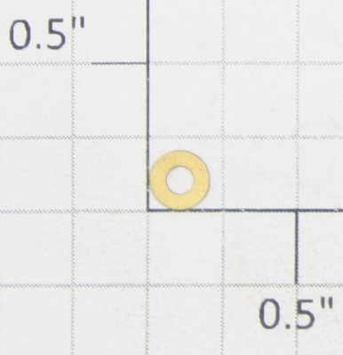 #ad Roundhouse 28059 HO Brass Thrust Washer 3 32 ID“ x 13 64 OD” x 1 64” TH 5 $1.00