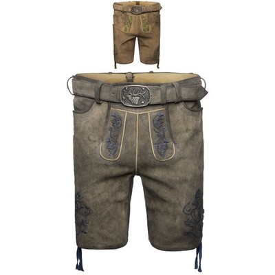 Spieth & Wensky Fendo Lederhose mit Gürtel Herren Trachtenlederhose