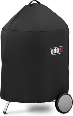Genuine Weber Premium  22'' Black Grill Cover BBQ Charcoal Grill Lightweight 7150
