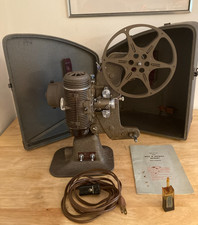 Working 1930s Vintage Bell and Howell 8mm Movie Projector - See VIDEO FREE SHIP