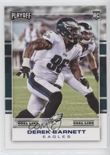 2017 Panini Playoff Rookies Goal Line Derek Barnett #247 0m0