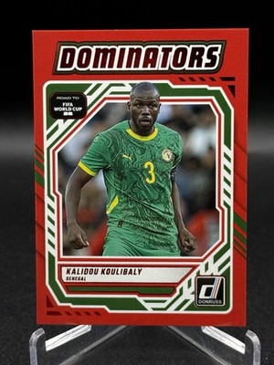 2025-26 Donruss Road To Fifa World Cup 26 -Dominators Kalidou Koulibaly #5 Red