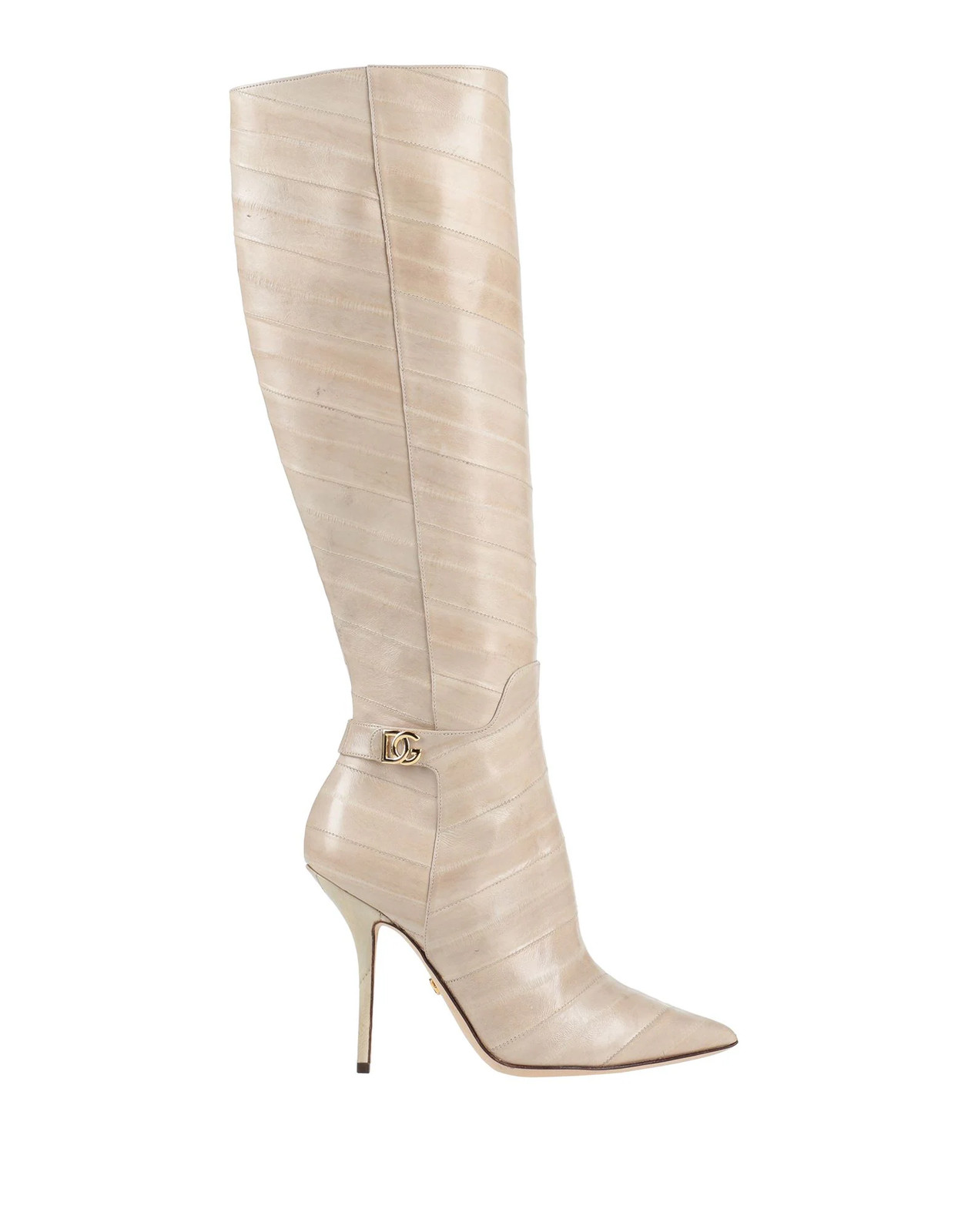 Dolce - Gabbana - Women - Leather Boot - Sand 270590₽