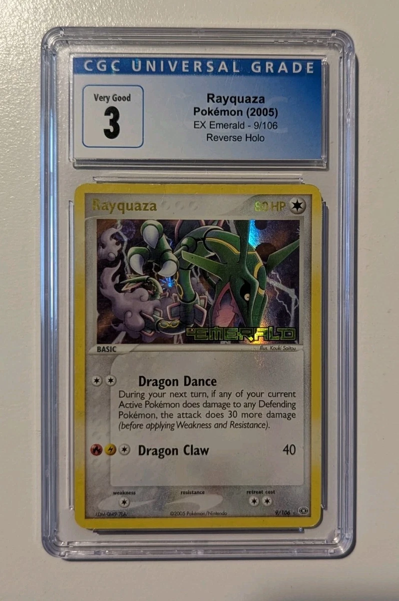 Rayquaza Pokémon TCG EX Emerald Individual Collectible Card Game
