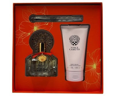 Vince Camuto Bella 3 PC Gift Set -3.4oz EDP Sp+.34 EDP Sp+5.0oz Body Lotion