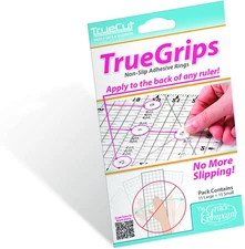Crafters Workshop TrueCut Non-Slip Ruler Grips, 30/Pkg