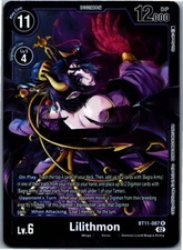 Lilithmon Rare Dimensional Phase BT11-087 R NM