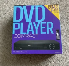 Proscan Elite Compact DVD Player, Remote Control, HDMI cord Included