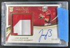 2020 Panini Immaculate Collegiate Joe Burrow RC Auto #/49 Buckeyes