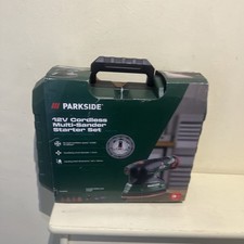 Parkside 12V Cordless Multi Sander Starter Set PAMS 12 B2